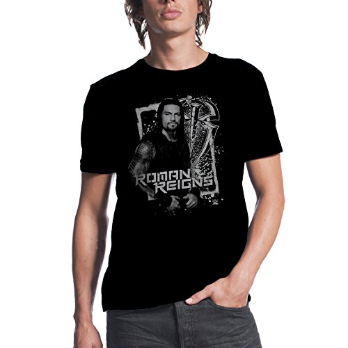 WWE Roman Reigns Mens Black T-shirt