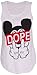 Ladies Mickey Dope Vest Top. Sizes 6/8 (Uk 10/12) & 10/12 (Uk 12/14).