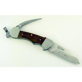 MYERCHIN BW300 OFFSHORE FOLDER SAILING RIGGING FINE EDGE KNIFE and SHEATH by 