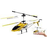 New - 3ch Syma S107 Mini RC Helicopter Metal Series with Gyro - Yellow - s107_yellow