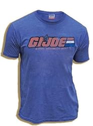 Junk Food G.I. Joe American Hero Vintage Blue T-shirt Tee