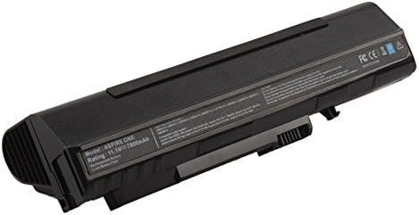 NEW 11.1V 7800Mah Li-ION Notebook/Laptop Battery for Acer Aspire One A110L blau A150-Bc AOA150-1435 D150-1860 P531h-1791 LC.BTP00.017 Black