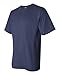 Gildan Mens Ultra Cotton 100% Cotton T-Shirt, Large, Heathered Navy