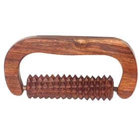Wooden Ancient Acupressure Spiked Body Massager Hand Roller