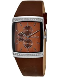 Skagen Womens 656LSLD Japan Quartz Movement Chronograph Watch