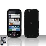 New Black Motorola Cliq MB200 Snap on Cell Phone Case