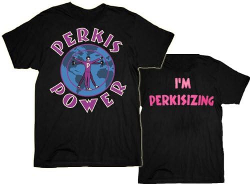 The Heavyweights Tony Perkis Power Camp Hope Black Adult T-shirt Tee