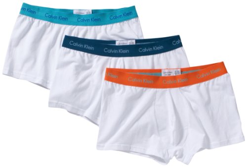 Calvin Klein underwear Herren Pant 3 er Pack U2664A / 3 Pack Low Rise Trunk, Gr. 6 (L), Me Preisvergleich