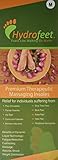 Prime Day Sale! - Hydrofeet Dynamic Liquid Massaging Orthotic Insoles - Best Shoe Inserts - Arch Support and Foot Pain Relief - Premium Glycerin Filled Insert - Absorbs Shock - Therapeutic Foot Massage for Plantar Fasciitis - Flat Feet to Happy Feet -3 Year Guarantee (M (Women 8.5-10) (Men 7-8))