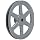TB Woods FHP Bored-to-Size V-Belt Sheave, A Belt Section, 1 Groove, Cast Iron