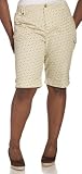 Gloria Vanderbilt Women's Plus Narissa Print Bermuda