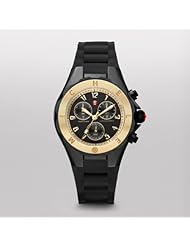 Michele Tahitian Jelly Bean Black Gold Tone, Black Dial Mww12f000062