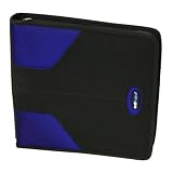 cdProjects EI2WO3 CD Wallet (128 Capacity, Nylon, Blue/Black)