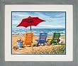 91316 Beach Chair Trio PBN 14x11