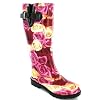 Luxury rose print wellie