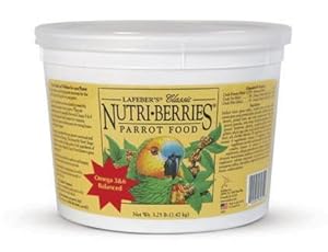 Lafeber Classic Parrot Nutri-Berries 3.25 lb Tub