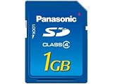 Panasonic SDメモリーカード1GB RP-SDM01GJ1A