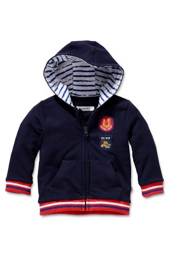 Noppies Baby - Jungen Weste 25112 Cardigan sweat Cash, Gr. 74, Blau (navy) Preisvergleich