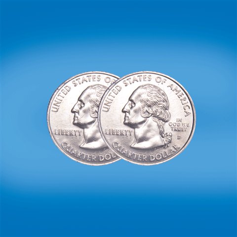 Cover image : New Two Headed Quarter Magic Coin Illusion