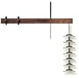 TreeWorks Chimes TRE01 Finger Cymbal Tree with 7 Vertical Finger Cymbals, Beater and Mount