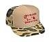 Give Blood Tease A Bedlington Terrier Adult Mesh Back Cap / Hat Brown Camo