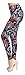 VIV Collection One Size Fashion Print Leggings, Dragon Tail Paisley
