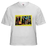 Hawaii Aloha Greetings Vintage White T-Shirt by CafePress