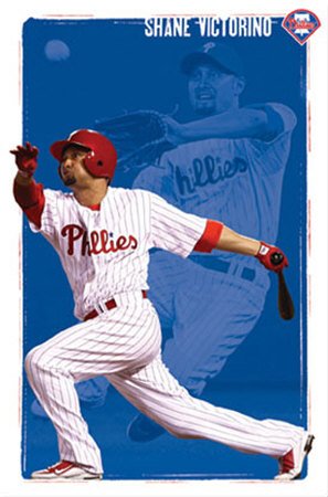 Shane Victorino Philadelphia Phillies 22X34 4895 Poster Print, 22x34