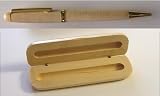 Maple pen in Box with engraved name Constantino