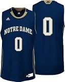 Notre Dame Fighting Irish adidas 2010-2011 Alternate Black Replica Basketball Jersey