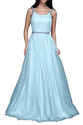 Modest Satin/Tulle Sleeveless Round Neck Natural   Waistline Evening Dress/Bridesmaid Dress/Prom Dress 