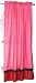 Claire's Leather And Lace 40-inch by 63-inch Grommet Trim Window Panel