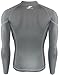 JustOneStyle 010 Take Five Skin Tight Compression Base Layer Grey Running Shirt Mens S - XL