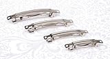 IMAGE OF 50mm Metal Hair Barrettes - Pkg of 144
