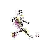 RoomMates Women's Soccer Champion Peel and Stick Giant Wall Decals