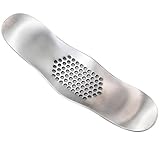 Fu Store Solid Stainless Steel Garlic Press Chopper Perfect Ginger Slicer Crusher Presses