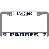 San Diego Padres MLB Chrome License Plate Frame by Rico Industries