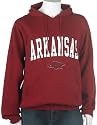 Soffe University of Arkansas Hoodie with Arch and Mascot