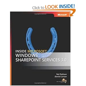 Inside Microsoft  Windows  SharePoint  Services 3.0 (Pro Developer)