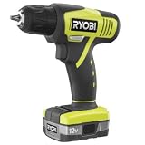 Factory-Reconditioned Ryobi ZRHJP001K 12V Cordless Lithium-ion Compact Drill Kit