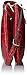 Anne Klein Total Look Small Cross Body, Cherry, One Size