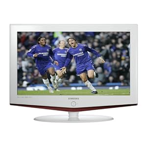 Samsung LE19R71WX - 19'' Widescreen LCD TV - White/Red