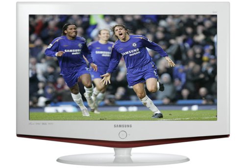 Samsung LE19R71WX - 19'' Widescreen LCD TV - White/Red