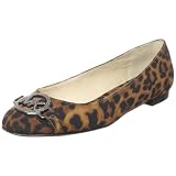 MICHAEL Michael Kors Women's Fulton Ballet Flat,Natural,9 M US
