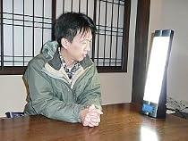 ブライトアップクロック　　光目覚まし　目覚めが悪い方に 　ブライトアップ　クロック