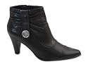 comma Stiefeletten Damenschuhe Markenschuhe Stiefel Schuhe - schwarz