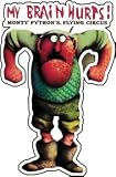 Monty Python's My Brain Hurts Sticker
