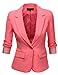J.TOMSON Womens Classic Boyfriend Blazer
