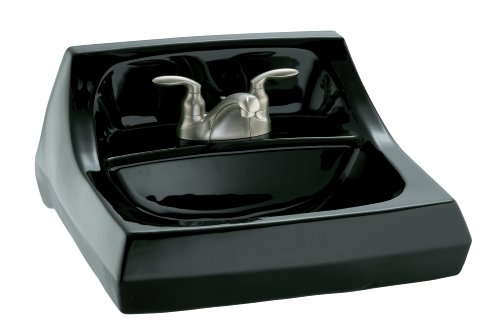 KOHLER K-2005-7 Kingston Wall-Mount Black Black