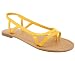 Patent Strappy Sandal 6 DRKYEL